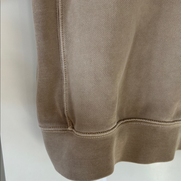 Katin Mineral-Dyed Embroidered Logo Sweatshirt in Cement XXL w MEASUREMENTS - Picture 5 of 11